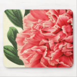 Vintage Peony / Retro Pfingstrose Mousepad