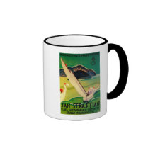 Vintage PosterEurope de San Sebastián Taza