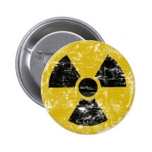 Vintage radiactivo pin