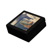 Vintage Río de Janeiro, Cristo la estatua del rede Caja De Regalo