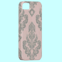 vintage rosado elegante iphone5case de París del d cárcasas casemate