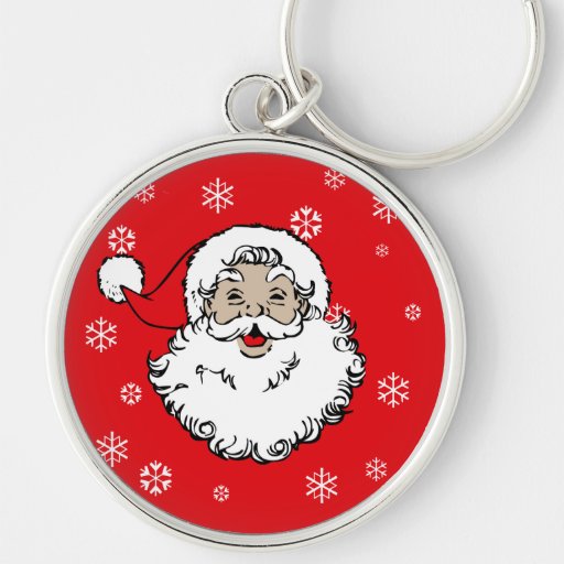 Vintage Santa Llaveros Personalizados