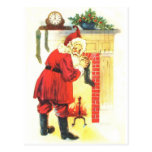 Vintage Santa Postal