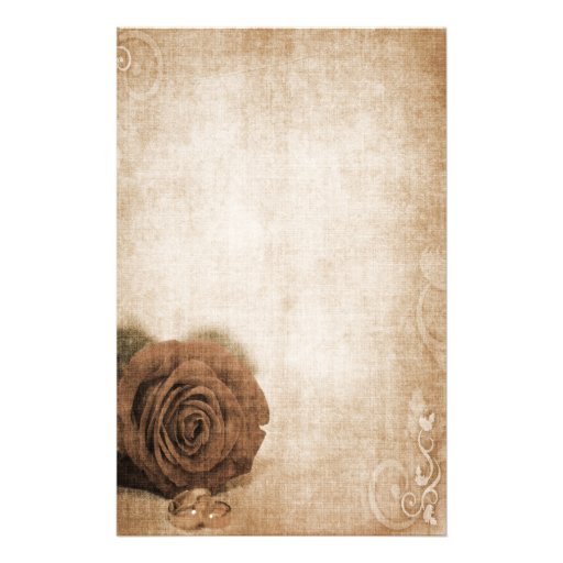 Vintage subió boda papelería