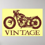 Vintage Triumph Impresiones