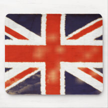 Vintage Union Jack Mousepad Tapetes De Ratón