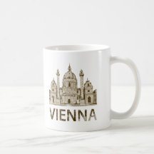 Vintage Viena Taza De Café