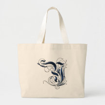 Vintage Y inicial Bolsas