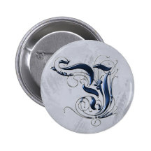 Vintage Y inicial Pin