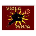 Viola Ninja Tarjeta Postal