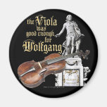 Viola y Mozart Imán Para Frigorifico