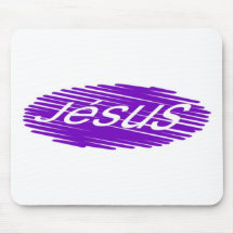Violeta encariñada de Jésus Tapetes De Ratón