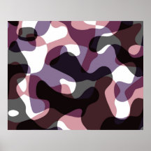 Violeta no formada de Op. Sys. del negro de las fo Posters
