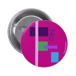 Violeta no roja pin