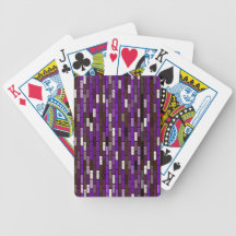 violetas de los cartas cartas de juego