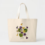 Violetas salvajes clasificadas hechas en bordado d bolsas