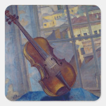Violin, 1918 colcomanias cuadradases