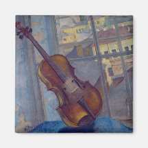 Violin, 1918 imán de frigorifico