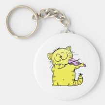 Violín del juego del gatito llavero
