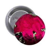 Violín en fucsia pins