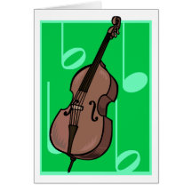 violín tarjeta
