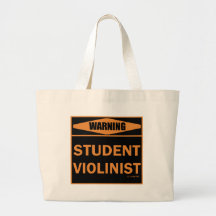Violinista del estudiante bolsa de mano