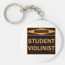 Violinista del estudiante llavero