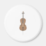 violoncelo iman para frigorífico