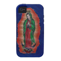 Virgen de Guadalupe Vibe iPhone 4 Carcasa