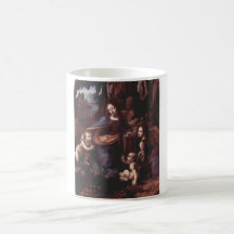 Virgen de las rocas taza