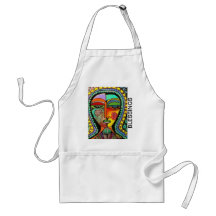 Virgen de Talavera de las bendiciones de Guadalupe Delantal
