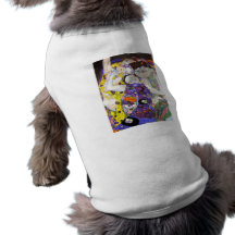 Virgen, Gustavo Klimt Camisetas De Perro