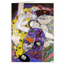 Virgen, Gustavo Klimt Tarjetas
