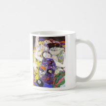 Virgen, Gustavo Klimt Taza