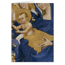 Virgen y niño, c.1395-99 felicitacion 