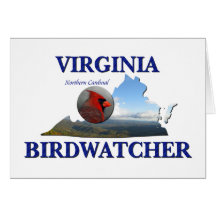 Virginia Birdwatcher Felicitacion