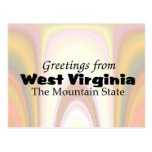 Virginia Occidental Tarjeta Postal