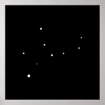 Virgo de la constelación por las pimientas de Lesl Posters