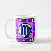 Virgo del remiendo II Taza De Café