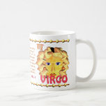 Virgo del zodiaco del dragón de madera 2024 de Val Tazas De Café