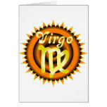 Virgo del zodiaco felicitacion 