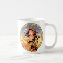 Virgo del zodiaco tazas de café