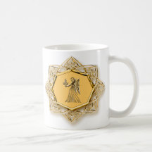 Virgo del zodiaco tazas de café
