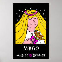VIRGO - POSTER DEL ZODIACO