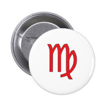 Virgo, símbolo del zodiaco, horóscopo pin