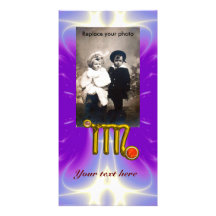 VIRGO TARJETA PERSONAL CON FOTO
