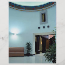 Visión arquitectónica interior tarjetones