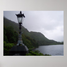 Visión desde la abadía de Kylemore Posters