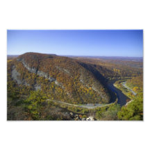 Visión desde Mt. Tammany - NJ escénico Impresiones Fotográficas