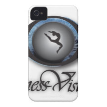 Visionario de la aptitud iPhone 4 Case-Mate cárcasa
